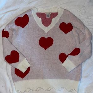 Heart sweater